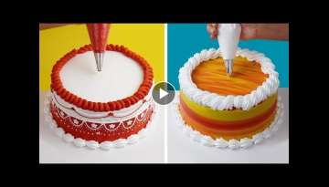 5+ Creative Cake Decorating Ideas For Birthday - Quick Cake Making Tutorials