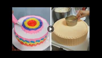 Easy Cake Decorating Ideas | Most Satisfying Chocolate Recipes | So Yummy Cake Ideas
