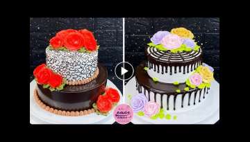 Most Satisfying Chocolate Cake Decorating Tutorials Ideas
