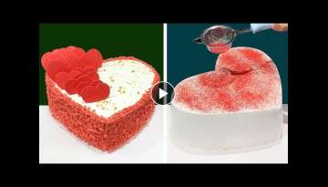 50+ My Favorite Heart Cake Decorating Ideas | Tasty Cake Decorating Tutorials | So Yummy Cake