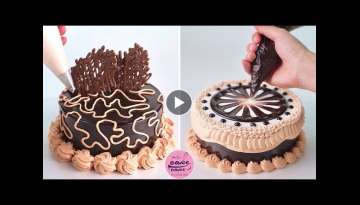 How To Make The Most Amazing Chocolate Cake | Easy Chocolate Cake Decorating Ideas