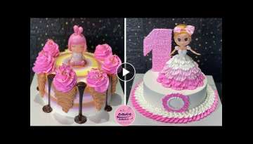 Stunning Cake Decorating Tutorials For 1 Year Old Girl Birthday