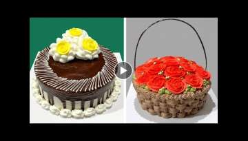 Most Satisfying Chocolate Cake Decorating Tutorials Amazing Chocolate Cake Recipes So Easy
