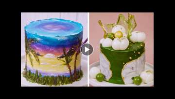 Satisfying Cake Art Decorating Videos || More Amazing Cake Decorating Compilation By Ruby Cake