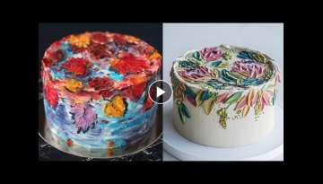 Top 20 Easy & Quick Cake Decorating Tutorials for Everyone | Perfect Colorful Cake Compilation