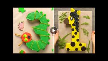 10 Amazing Number Themed Dessert Recipes | DIY Homemade Number Buttercream Cupcakes