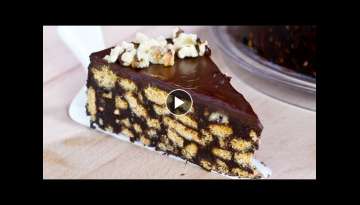 No-Bake Chocolate Biscuit Cake Recipe No-Bake Chocolate Biscuit Cake Recipe