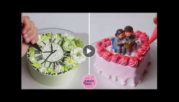 So Beautiful Cake Decorating Ideas Like a Pro | So Yummy Cake Design